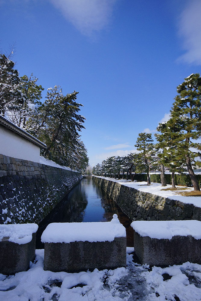 二条城　北大手門前