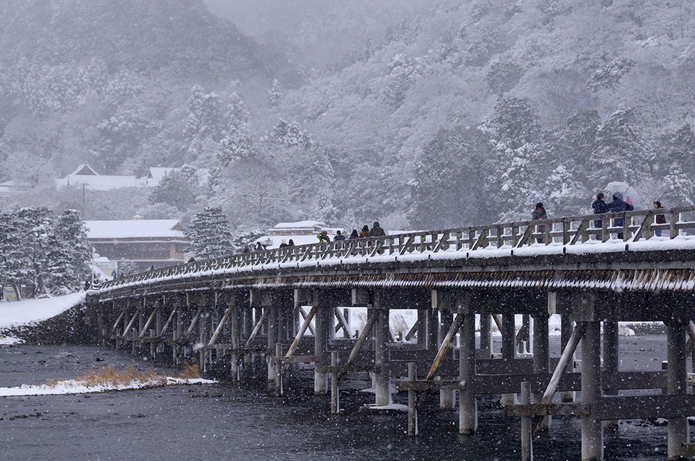 南禅寺の雪景色