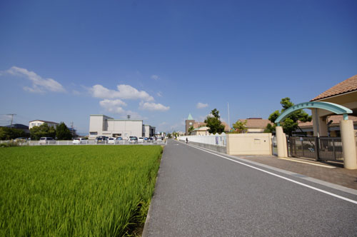 大垣ひまわり畑 駐車場