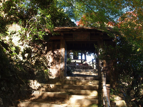 京都嵯峨嵐山 大悲閣　山門