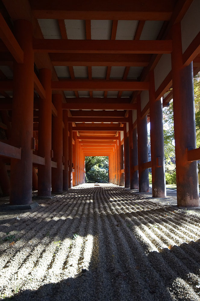 談山神社　拝殿下