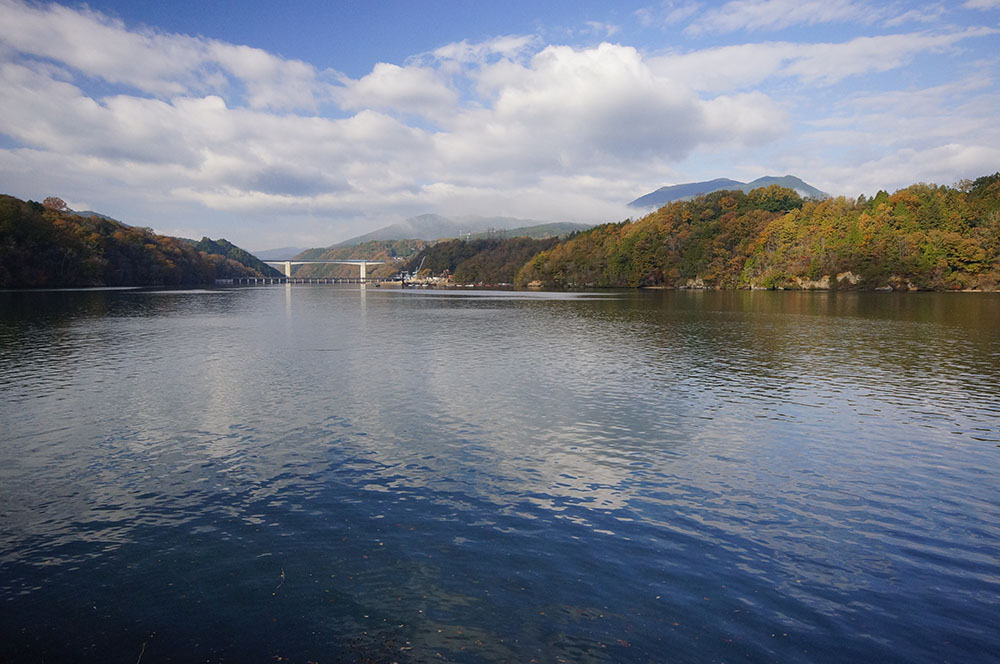 恵那峡の紅葉