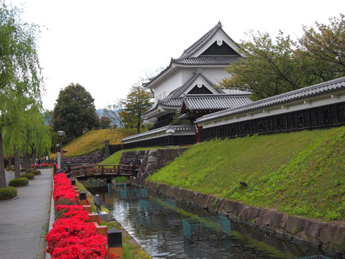 勝龍寺城の躑躅